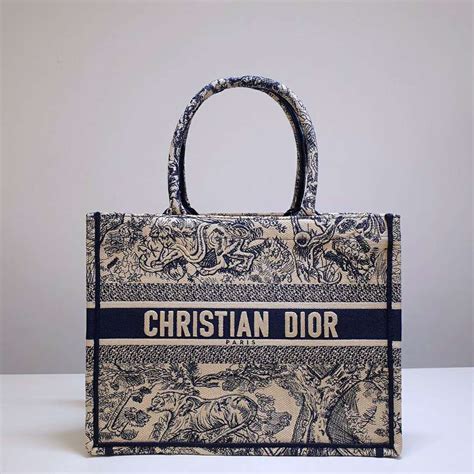 small christian dior tote bag